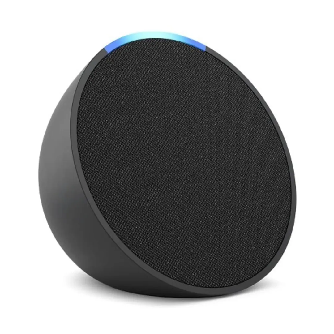 Amazon Echo Pop Full Sound Compact Smart Speaker With Alexa - Charcoal
