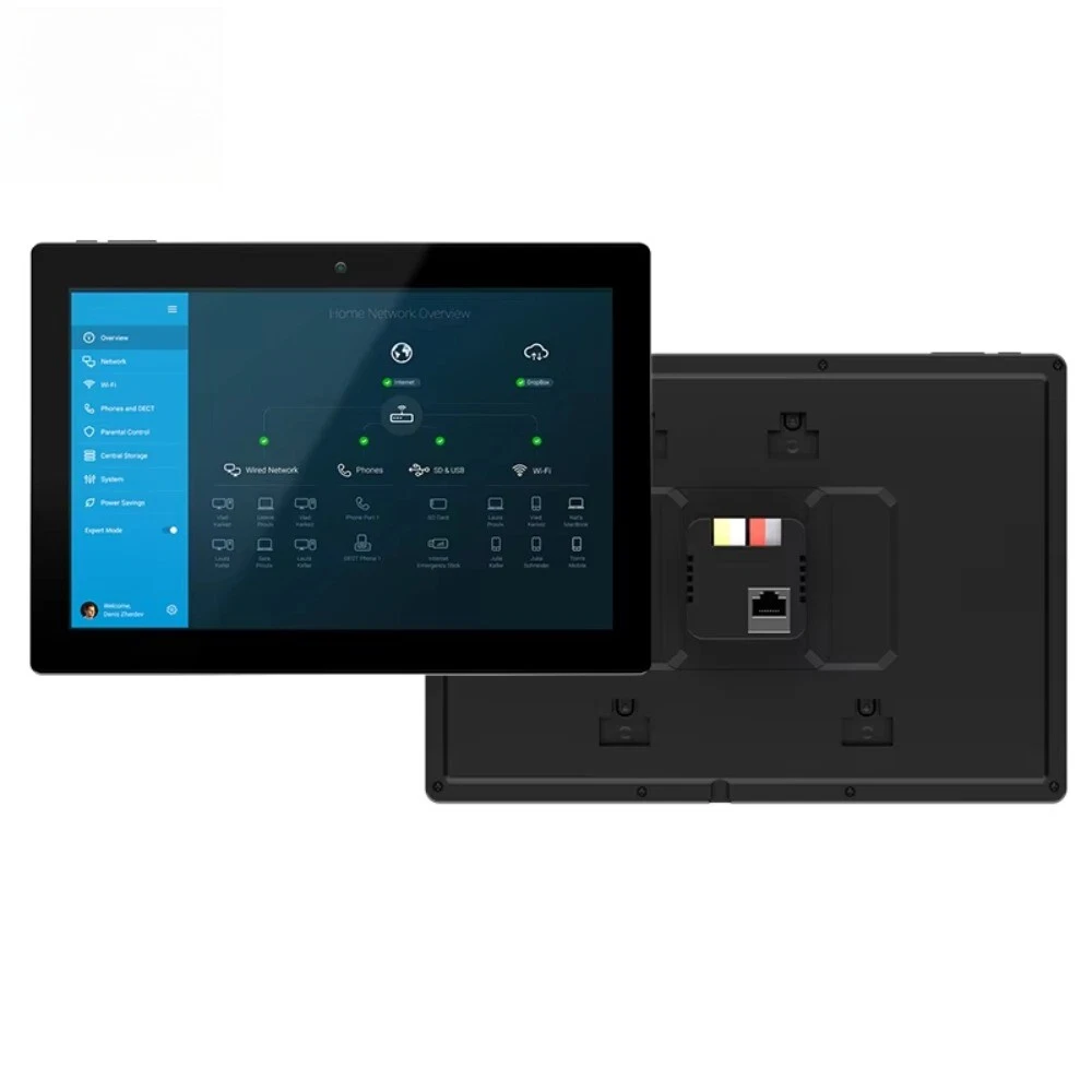 High Quality Smart Home Central Control 10 Inch 1280*800 Black Touch Panel