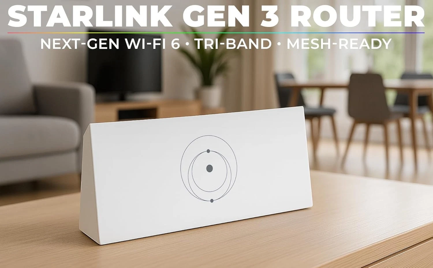 NEW Starlink Router Gen 3 | High-Speed WiFi 6|OEM | Connect up to 256 devices!