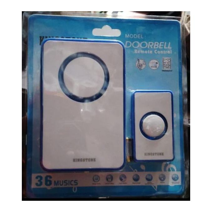 Wireless doorbell with remote