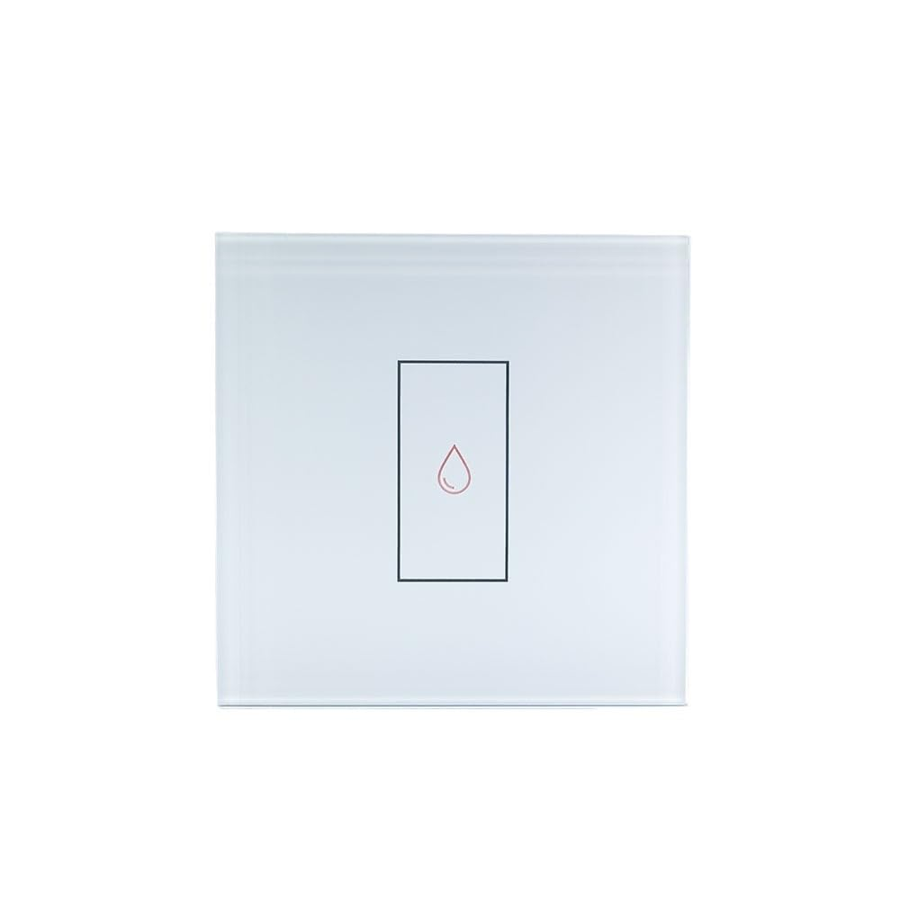 Northrend Matter Smart Switch, WiFi 40A High Power 8000W, Glass Wall Mount Compatible with Apple HomeKit, Alexa, Google Home, IP44 Rated (40A, White)